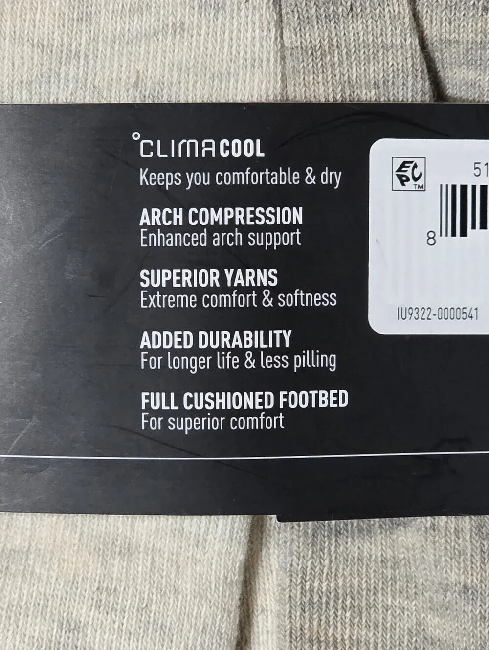 adidas Athletic Cushioned 6-Pack Low-Cut Athletic Socks Womens Size 5-10